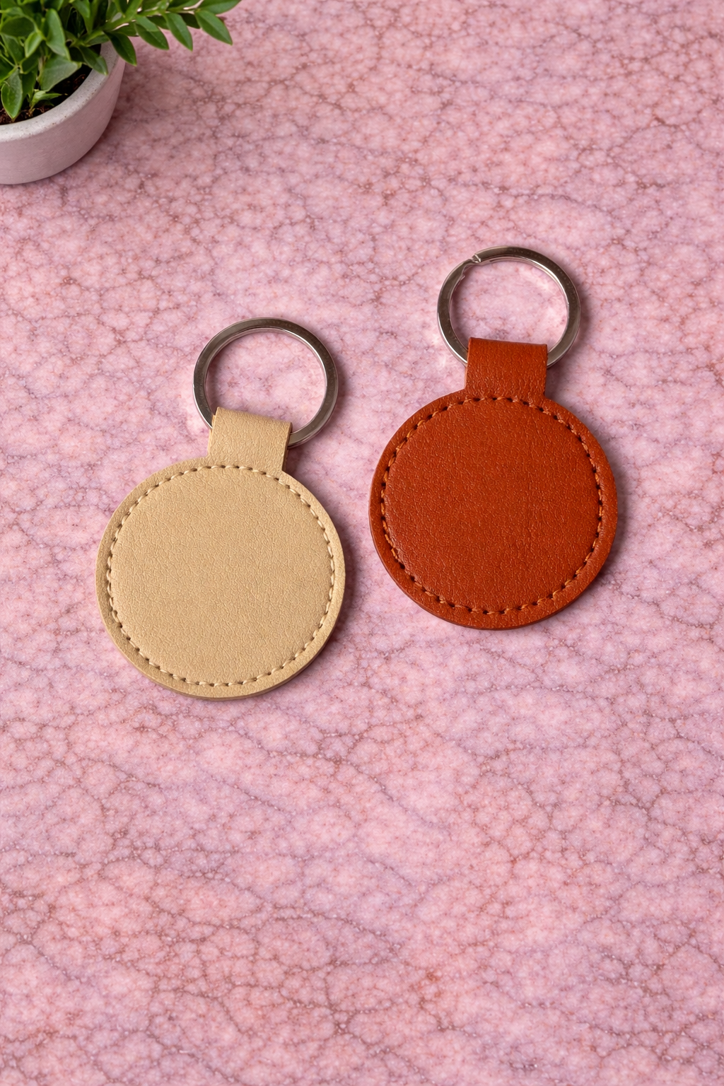 Porte clé rond personnalisé