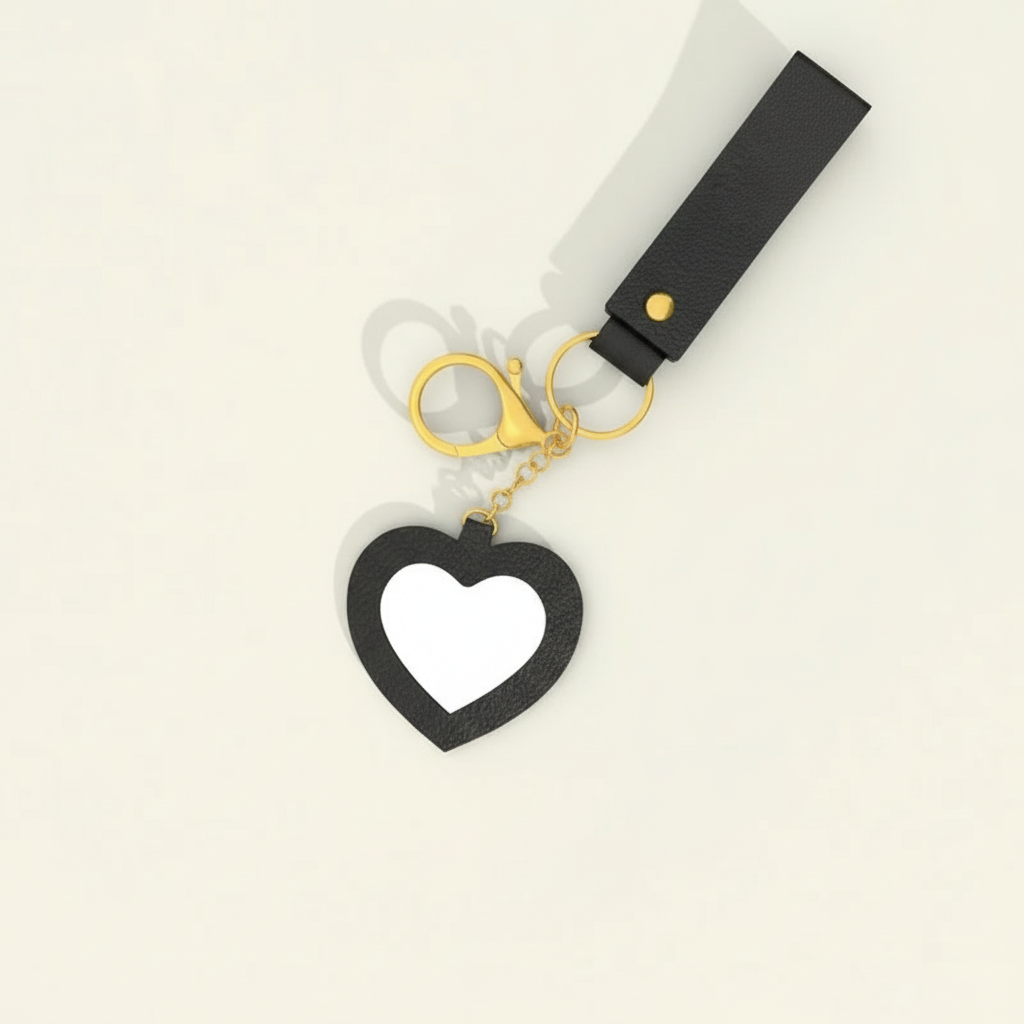 Porte clé personnalisé avec miroir intégré